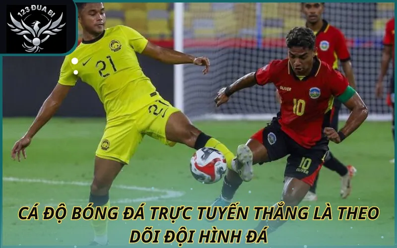 Hình ảnh Cá độ bóng đá online theo đội hình đá