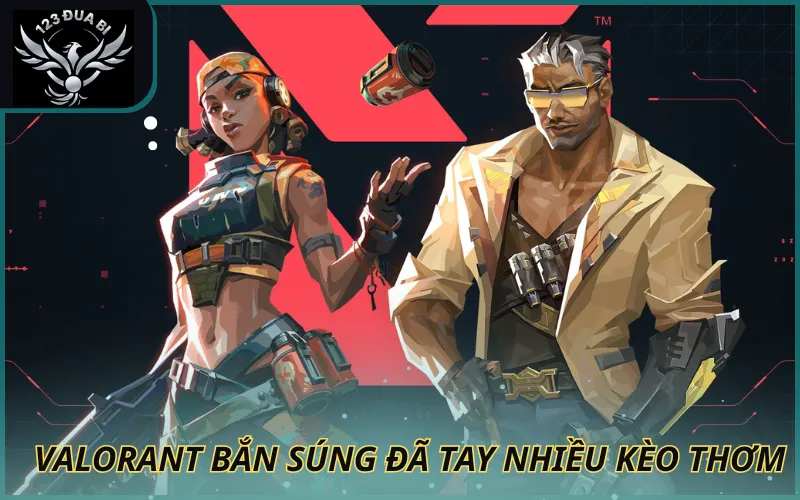 Hình ảnh Valorant bắn súng đã tay